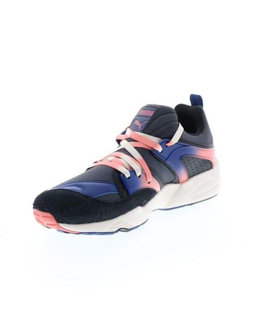 PUMA Blue S Blaze Of Glory Psychedelics Lifestyle Sneakers Shoes for men