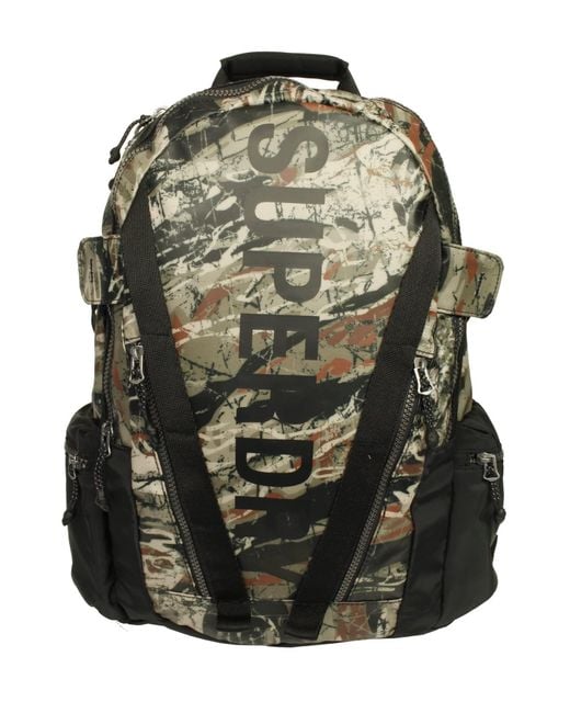 Superdry Black S Code 'mountain Tarp' Backpack/rucksack for men
