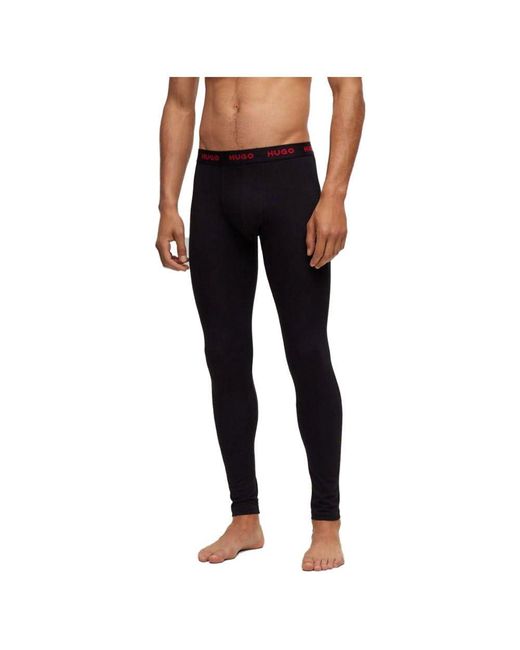 HUGO BOSS Long John Linked Open Miscellaneous998 in Black für Herren