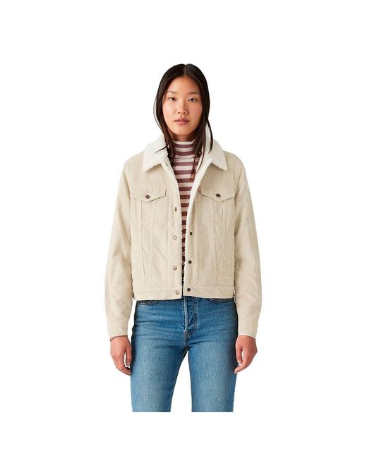 Original Sherpa Trucker Jacket Levi's en coloris Natural