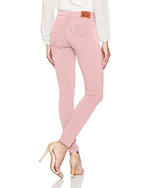 Denim 711 Skinny Jean in Pale Mauve 