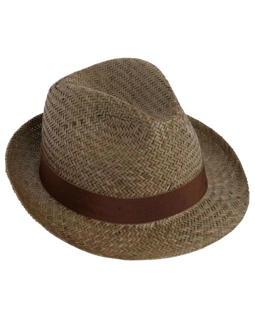 Hackett Brown Trilby Hat for men