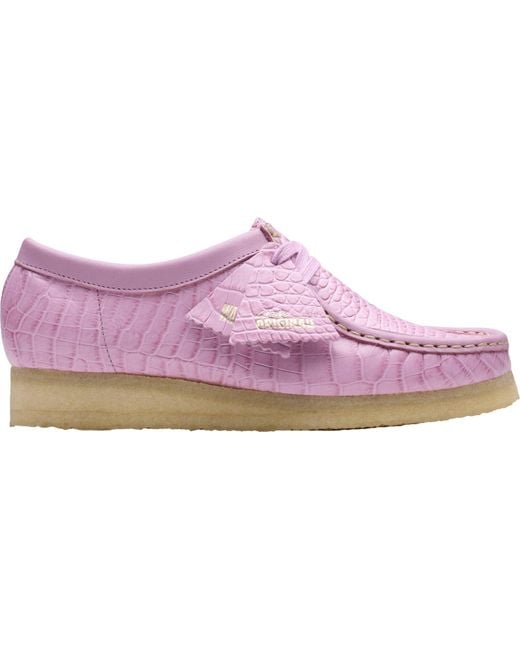 Wallabee di Clarks in Purple