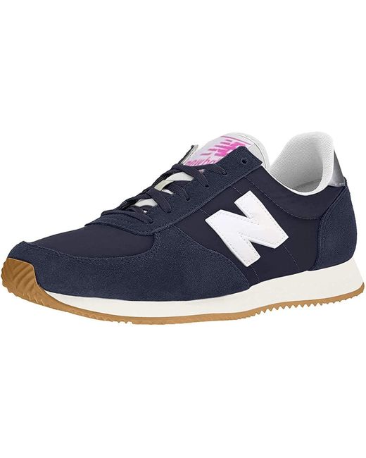New Balance Synthetic 220 Classic V1 Sneaker in Black/White (Blue) - Save  79% | Lyst