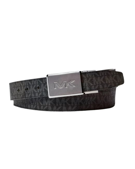 Michael Kors Black Reversible Signature Logo Belt for men