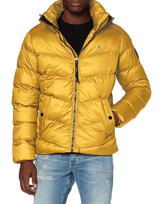 G-Star RAW Whistler Hdd Puffer Jacket in Yellow for Men | Lyst UK