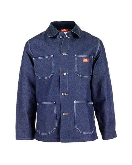 Denim Blanket Lined Chore Coat 