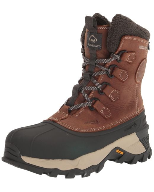 Wolverine Glacier Arctic Snow Boot in Brown for Men Lyst