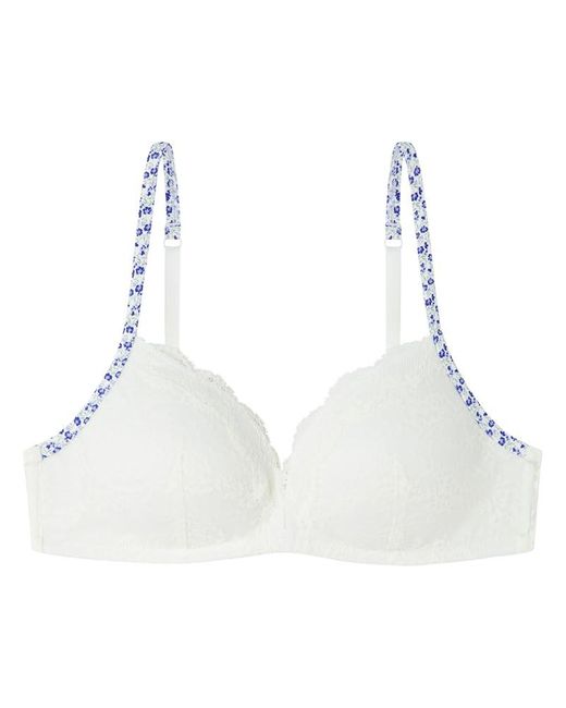 Sujetador Triangular Charming Encaje Women'secret de color White