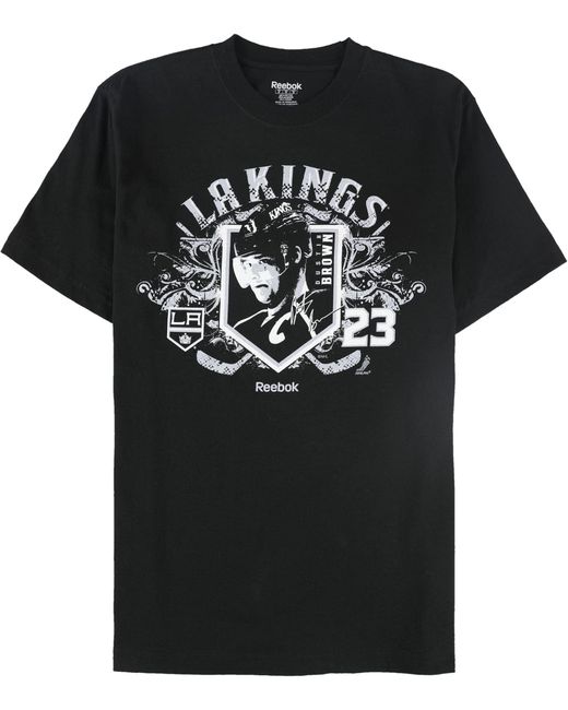 Reebok Black S La Kings Graphic T-shirt for men