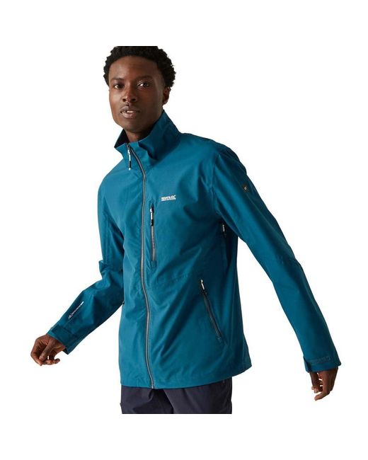 Regatta Blue S Bosfield Ii Waterproof Breathable Jacket for men