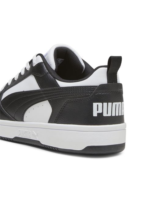 PUMA Black Rebound V6 Low Sneakers