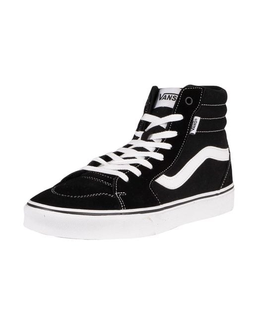 Filmore Hi di Vans in Black da Uomo