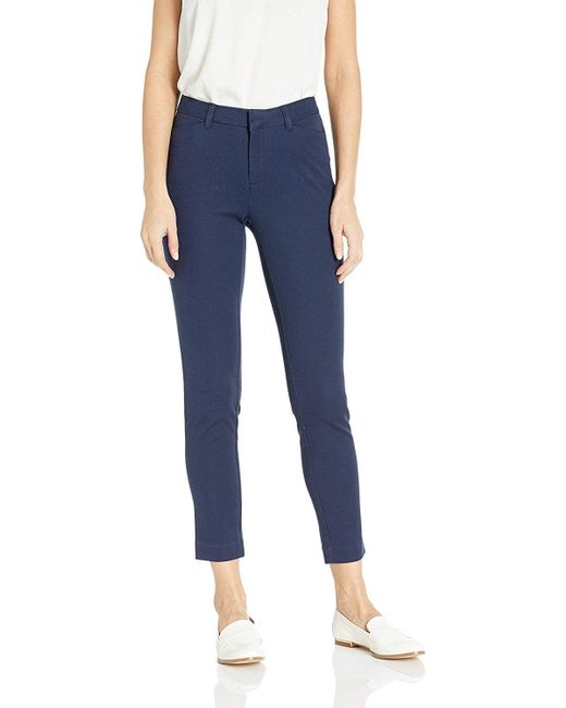 Amazon Essentials Blue Skinny Ankle Trousers