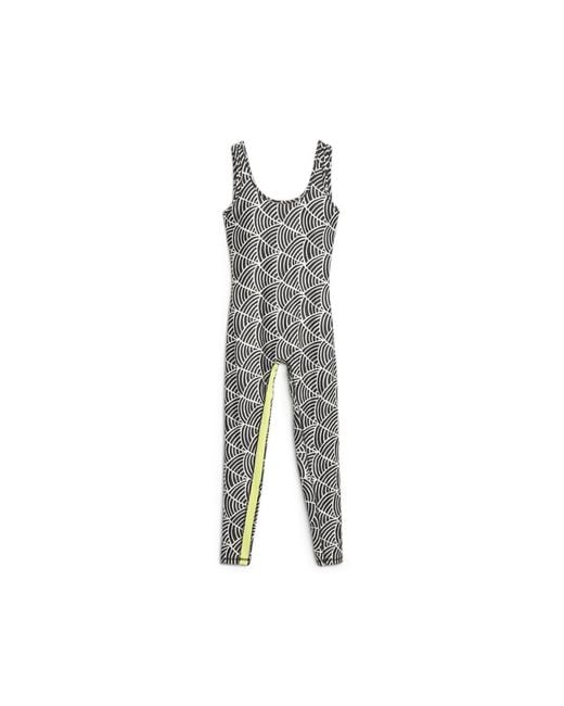 Body da donna con scollo di PUMA in Gray