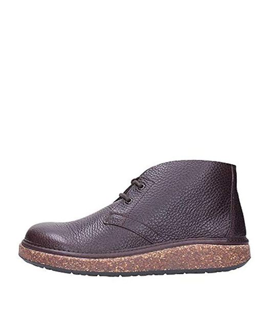 Birkenstock Brown Men's Leather 'milton' Chukka Boots for men