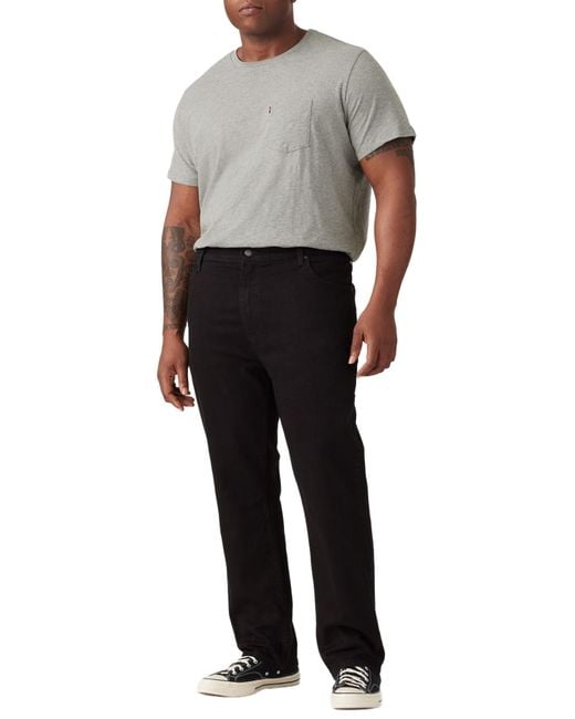511 Slim B&T Jeans di Levi's in Black da Uomo