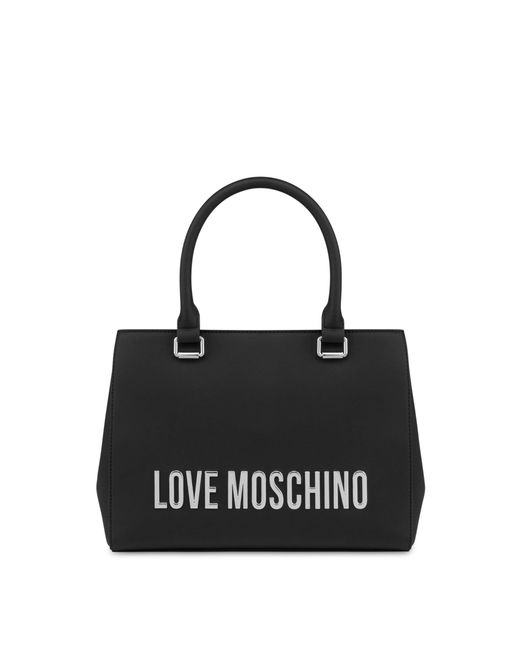Love Moschino Black Tasche PU GRS schwarz GALV.NIKEL