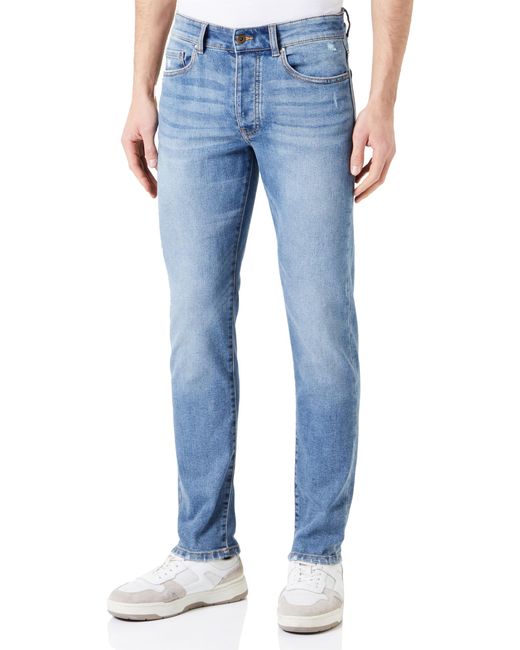 Benetton Pantalone 4DHHUE00F Jeans in Blue für Herren