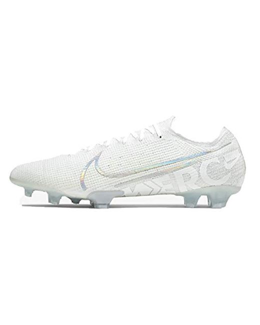 Nike Mercurial Vapor 13 Elite Fg Football Boot White/white 19/20 for Men |  Lyst UK