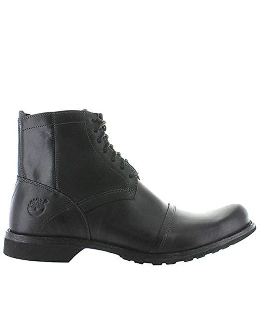 Timberland Cotton City 6" Side-zip Boot in Black for Men | Lyst