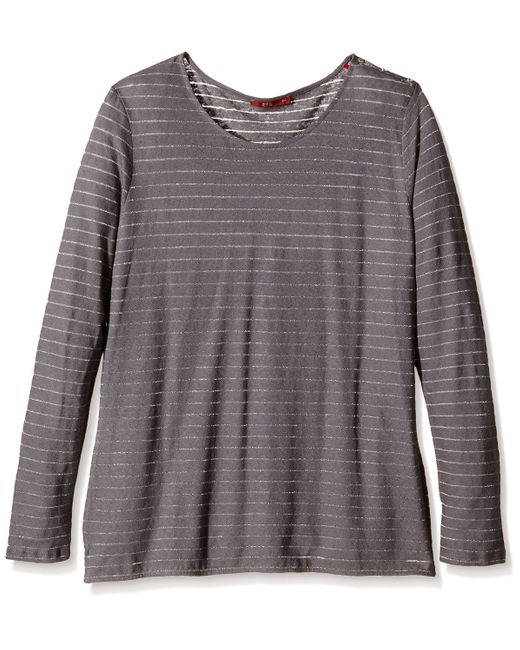 Esprit Edc By Shirt Met Lange Mouwen in het Gray