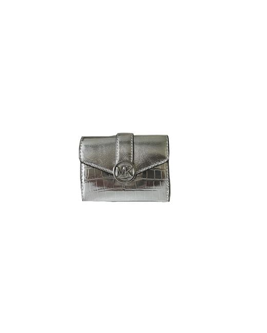 Silver mk wallet deals
