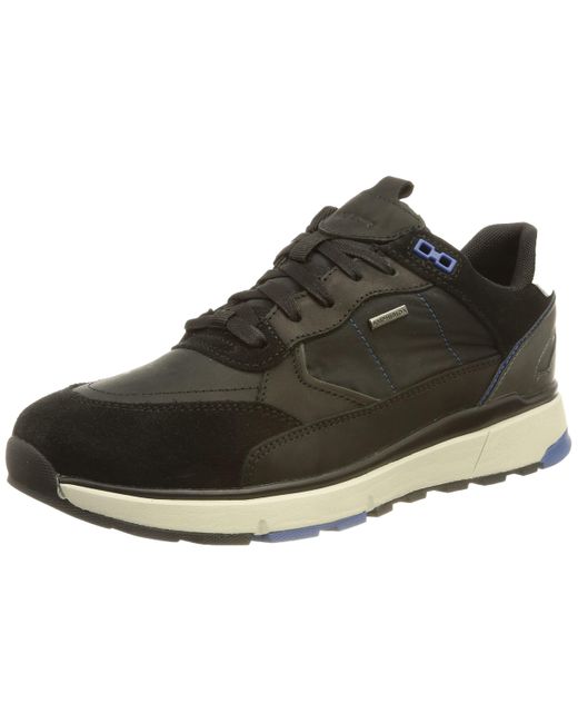 Trainers GEOX - U Dolomia A U16DQA 022FU C9A7M Anthracite/Dk Red - Sneakers  - Low shoes - Men's shoes | efootwear.eu