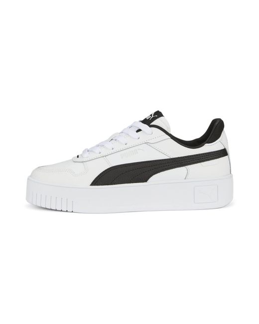 PUMA White Carina Street Sneakers