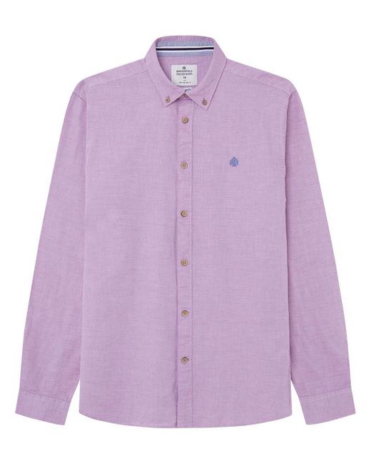 Camisa Springfield de hombre de color Purple