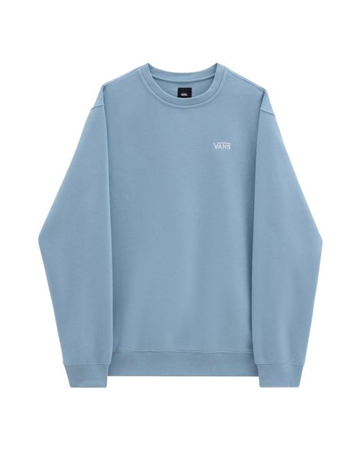 Vans Core Basic Crew Fleece Sweater in het Blue voor heren