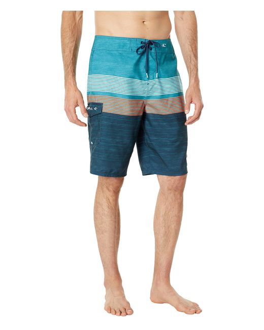 O'neill Sportswear Santa Cruz Printed Boardshorts Ocean 36 One Size in Blue für Herren