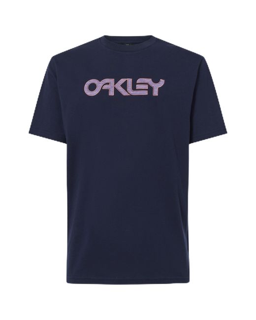 Embroidery Mark II Tee T-Shirt di Oakley in Blue