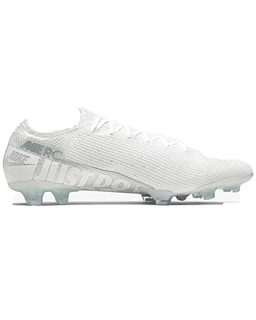 Nike Mercurial Vapor 13 Elite Fg Football Boot White/white 19/20