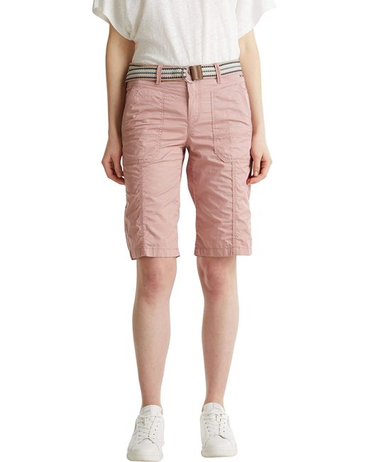 Esprit Play Baumwoll-Shorts in Pink | Lyst DE