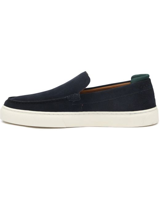 Tommy Hilfiger Black Casual Suede Loafers for men