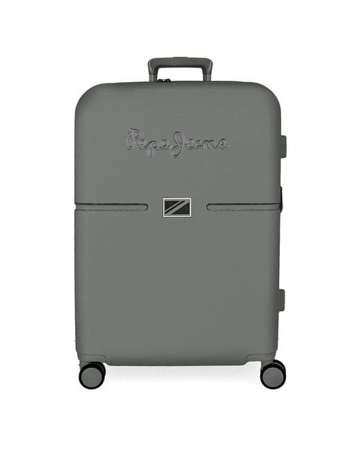 Pepe Jeans Gray Accent Koffer-Set