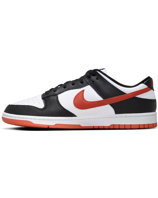 Dunk Low Retro di Nike in Black da Uomo