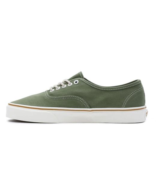Authentic Embroidered Check Schuh 2024 Loden Green di Vans