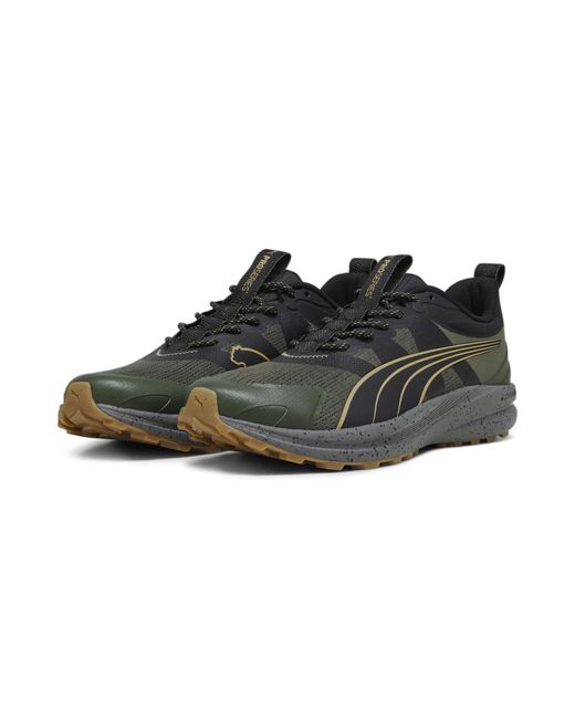 PUMA Erwachsene Redeem Pro Trailrunning-Laufschuhe 42Black Silver Mist Gray für Herren