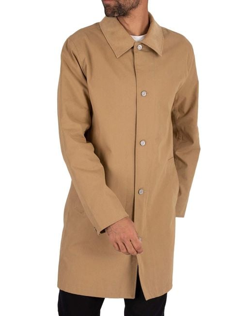 Levi's Natural Levis Long Utility Coat Trench Coat for men