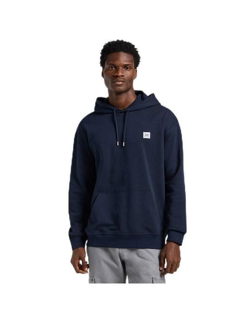 Felpa con Cappuccio da Uomo di Lee Jeans in Blue da Uomo