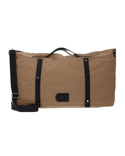 MD Essentials Duffle Bag Khaki di Mandarina Duck in Black