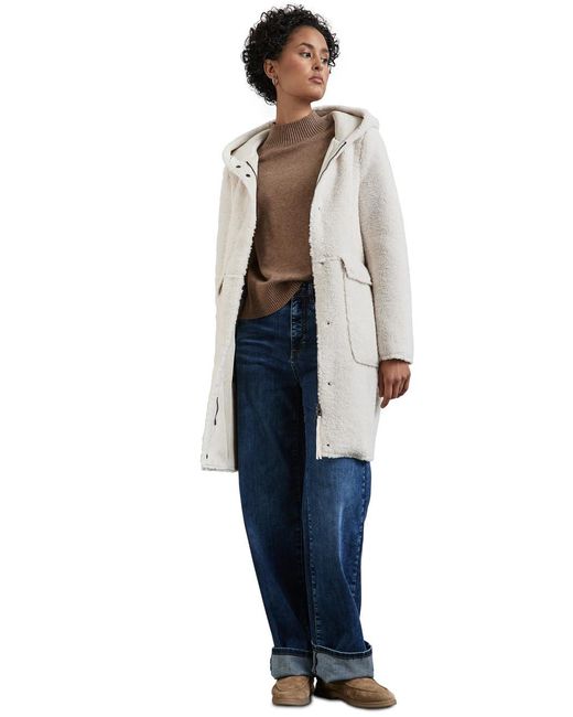 Street One Blue A201965 Teddy-tel mit Kapuze