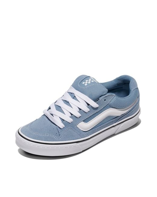 Vans Blue Caldrone Shoe | Chunky Low-top Fashion Sneakers With Retro-inspired Style for men