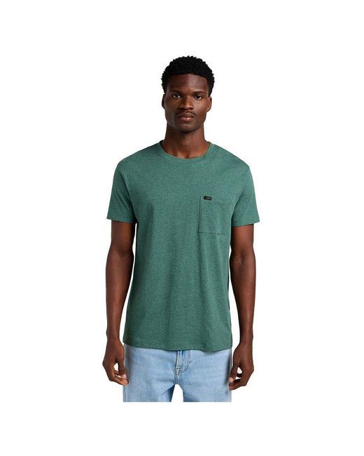 Ultimate Pocket Tee T-Shirt di Lee Jeans in Green da Uomo