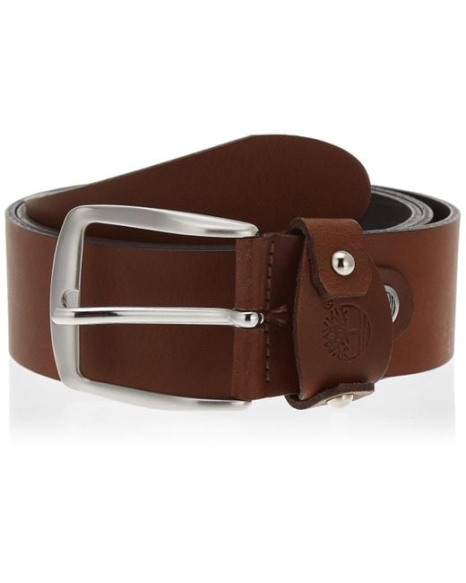 Timberland leather sale belt