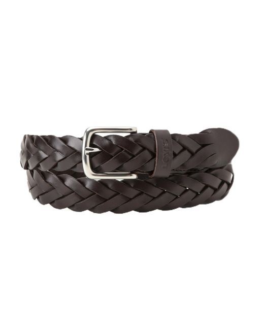 Cinturón de Piel Leather Braid Belt Levi's de color Black