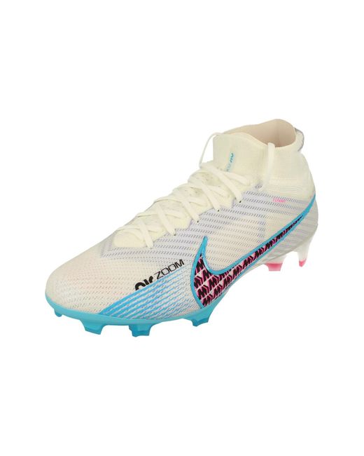 Nike Blue Zoom Superfly 9 Elite Fg S Football Boots Dj4977 Soccer Cleats for men