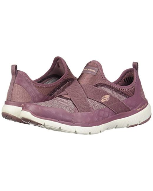 skechers flex appeal beige